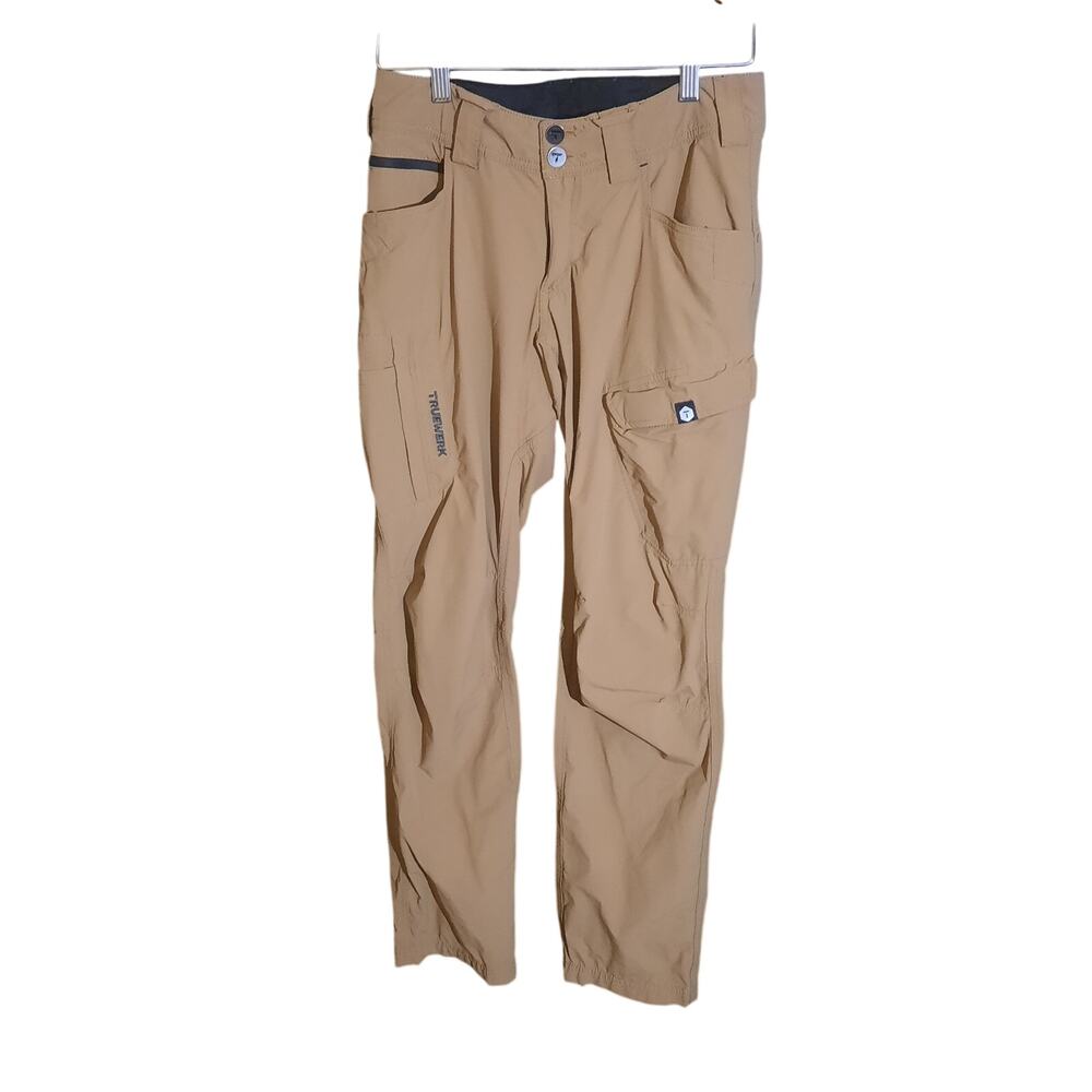 Truewerk T1 Womens Werk Pant Technical Workwear Cargo Pant Hot Weather Size 4
